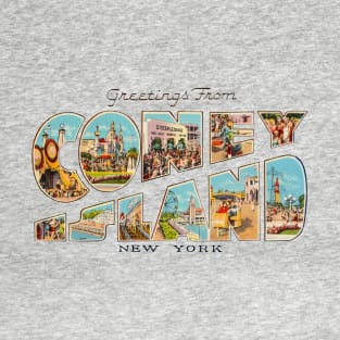 Greetings from Coney Island New York T-Shirt